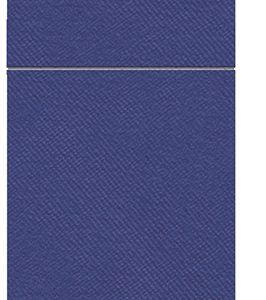 Kieszonki na Sztućce Airlaid Paw, składane na 1/8, 40 cm x 40 cm, Ciemno Niebieskie, 400 szt. w op.