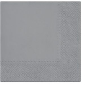 Serwetki Tissue 3-warstwowe, 33 x 33, Grey, składane na 1/4, 240 szt. w op.